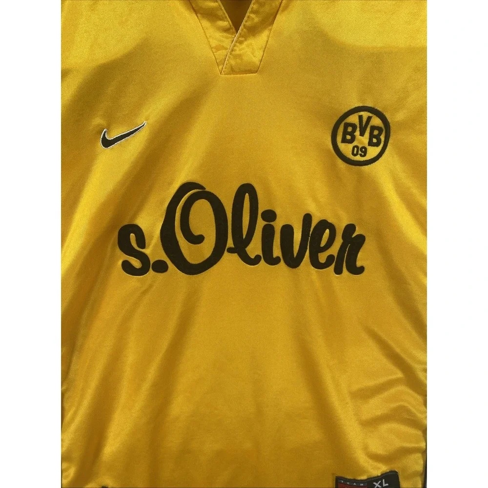 Borussia Dortmund 1998 1999 2000 Home Shirt Soccer Jersey Nike sz XL  C20
